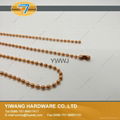 Hot sale Metal Ball Chain Necklace Color