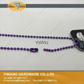 廠家直銷批發高品質 金屬珠鏈吊牌繩 鍍鎳不褪色 金屬飾品鏈 5