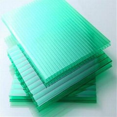 XINHAI 100%resin material hollow polycarbonate sheet roof sheets price per sheet