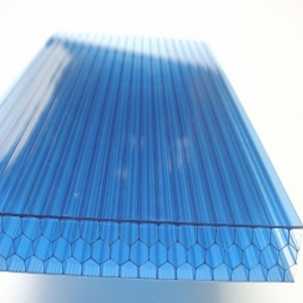 Pc Hollow Flat Sheet Plastic Honeycomb Panel Polycarbonate Panel 2