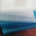 Pc Hollow Flat Sheet Plastic Honeycomb Panel Polycarbonate Panel 3