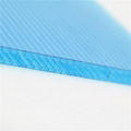 Pc Hollow Flat Sheet Plastic Honeycomb Panel Polycarbonate Panel 4