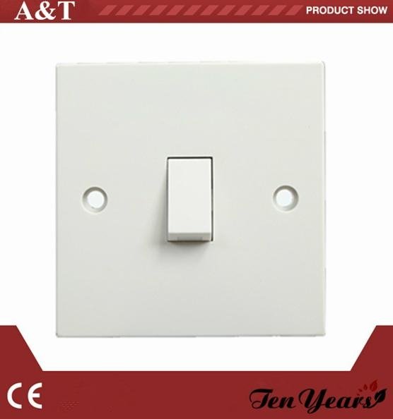 UK Style Fire Resistant 20A Wall Switch