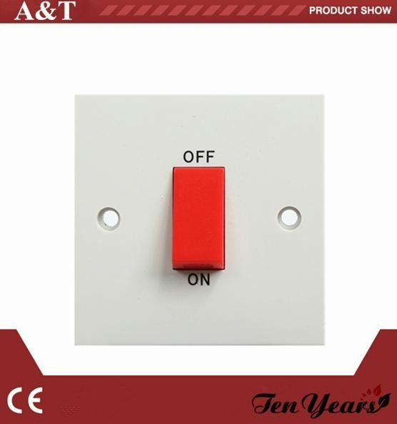 British Range Electrical 45A Cooker Control Switched Socket with LED Indicator 3