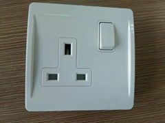 13A Electrical Switch Socket with PC Material