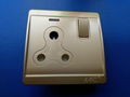 15A Round Pin Switch Socket Outlet with