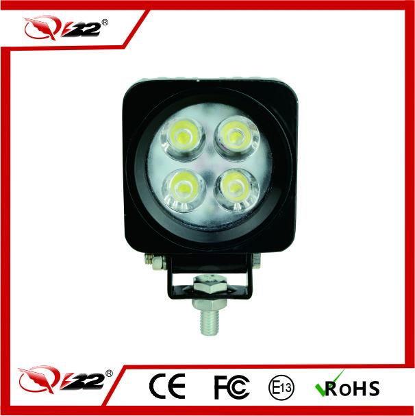 Square 12W  LED Work Light with CE RoHS IP68