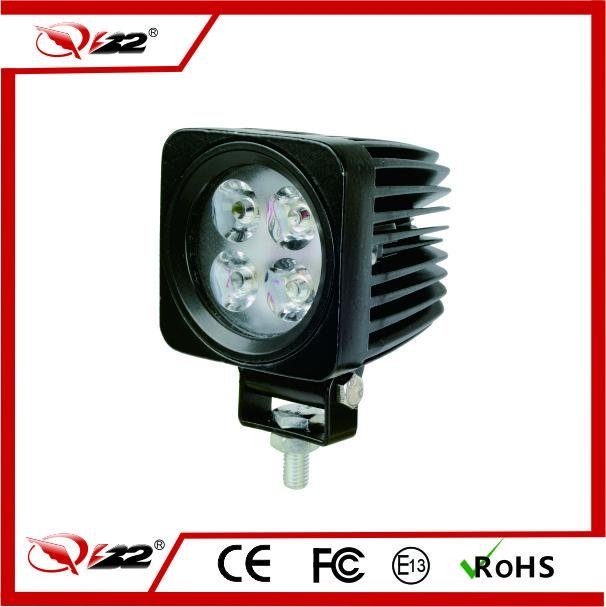 Square 12W  LED Work Light with CE RoHS IP68 2