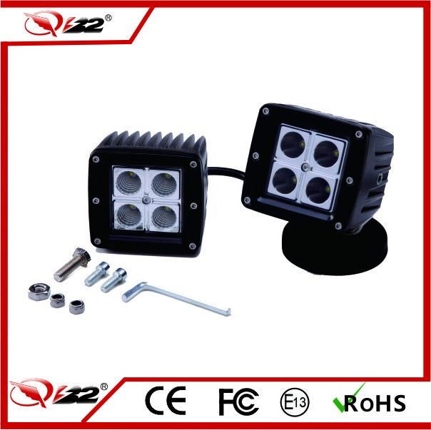 3inch Sqaure 4PCS X 4W CREE LED Work Light 16W LED Work Light 5