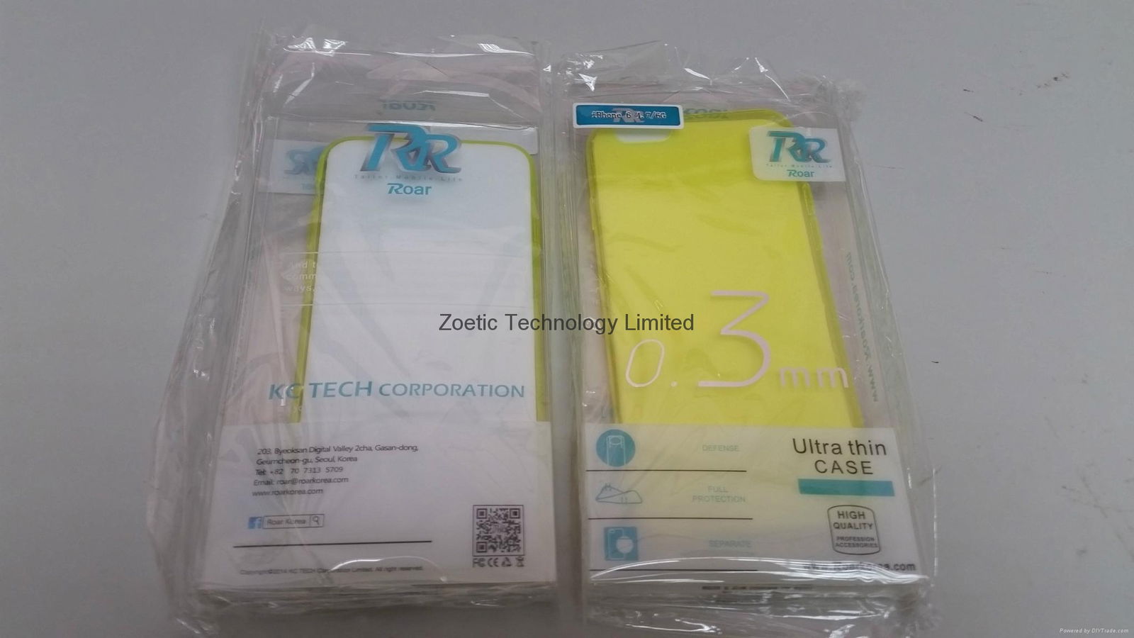 Roar 0.3mm Ultra thin PVC soft Cover