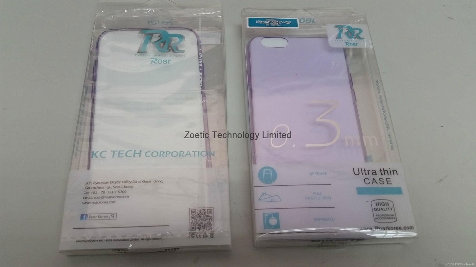 Roar 0.3mm Ultra thin PVC soft Cover 2