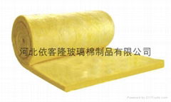 Glass wool felt