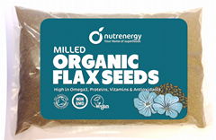 Milled Organic Flax Seeds