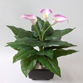 Wholesale Artificial Calla Lily Arrangeent Decorative Flowers Wedding Party Deco