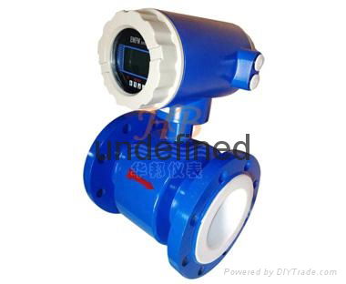 Supply of embalming fluid electromagnetic flowmeter 3