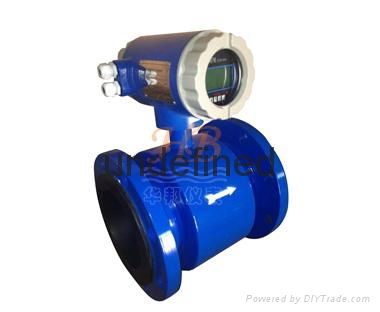 Supply of embalming fluid electromagnetic flowmeter 2