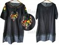 Hand embroidered casual dress