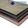 Aluminum Composite Panel with PE and PVDF coating fireproof