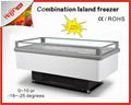 Tempered glass for Imported compressor for open island fridge 