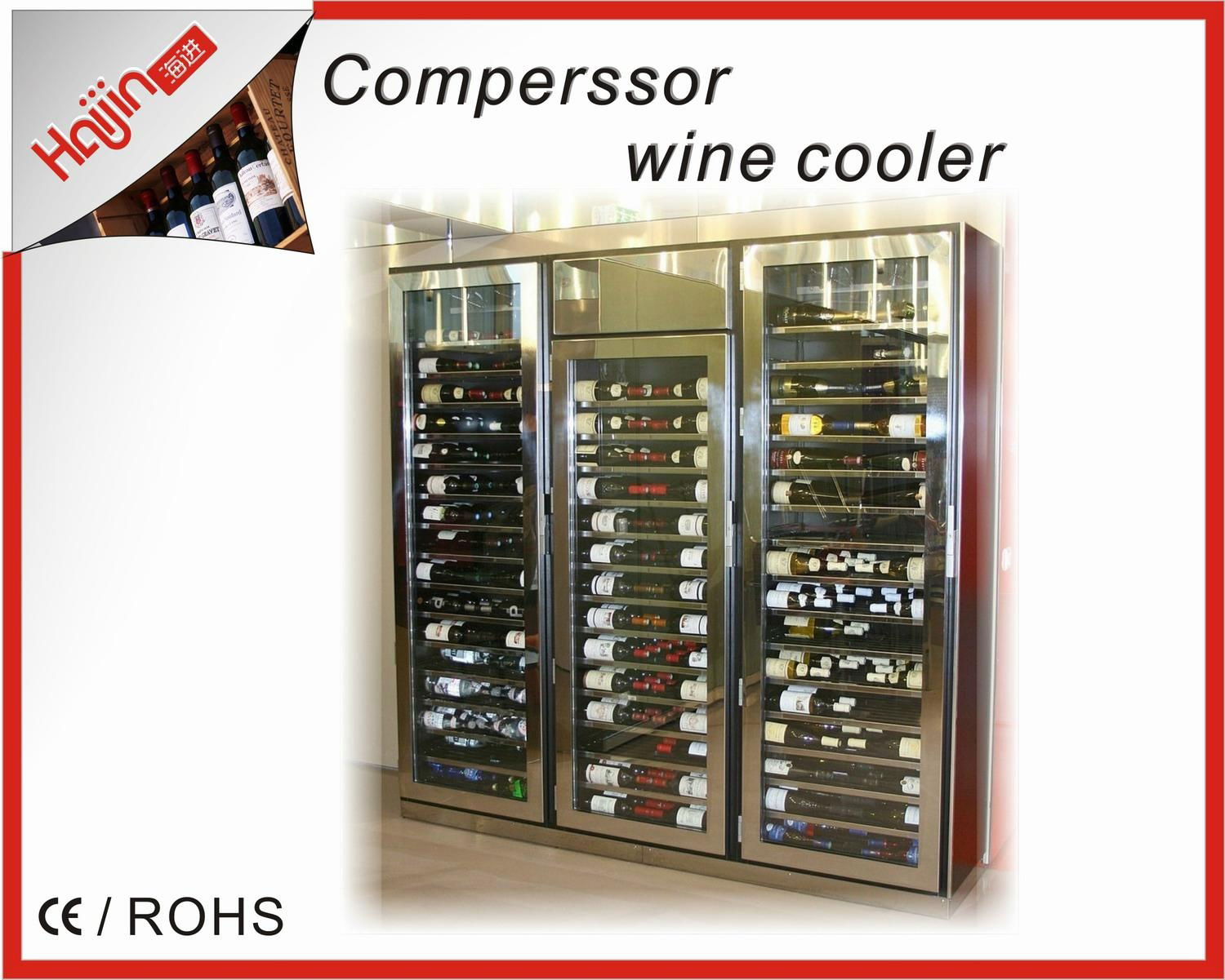 Rose golden with top quality SS wine chiller  3