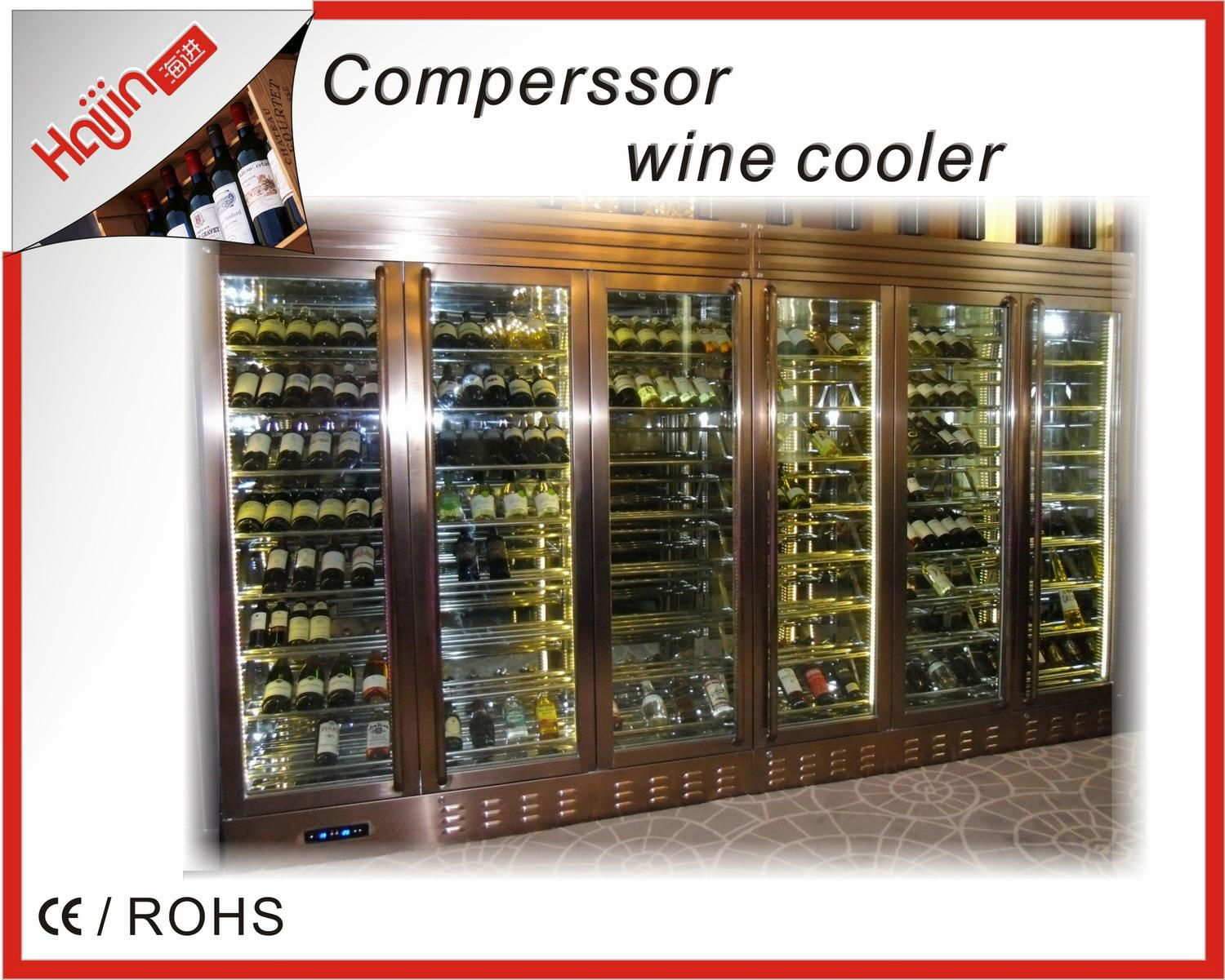 Rose golden with top quality SS wine chiller  5