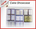 Article elegant marble base for cake display fridge with wooden package 2