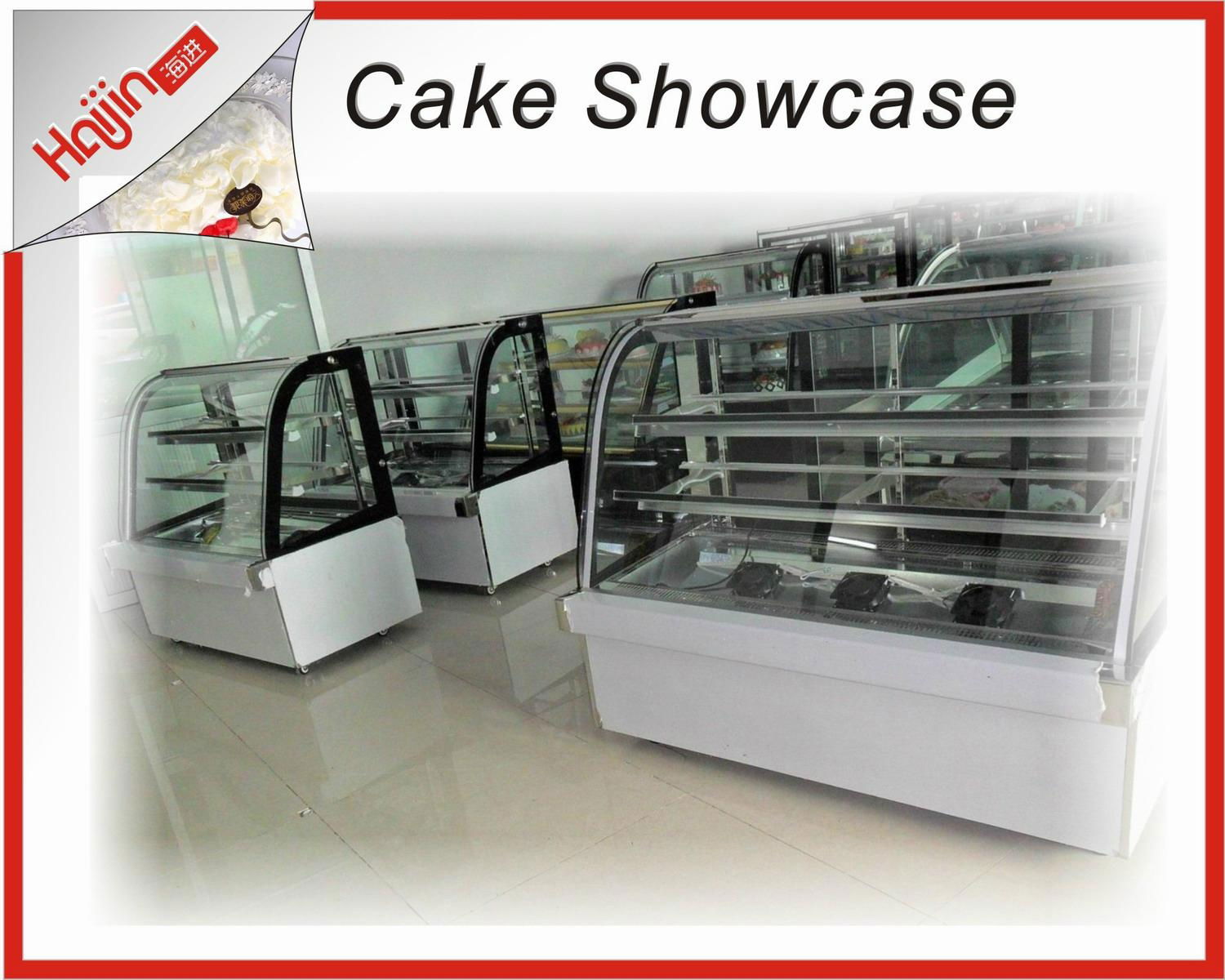 Article elegant marble base for cake display fridge with wooden package 4