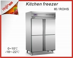 2000L kitchfreezer can customized to dual temperature