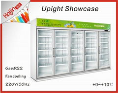 Upright cooler showcase/customized