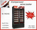 2015 Hottest Air cooling with horizontal combination compressor wine cooler  1