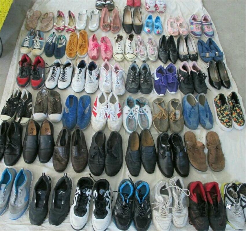 Export to Africa Used shoes 4