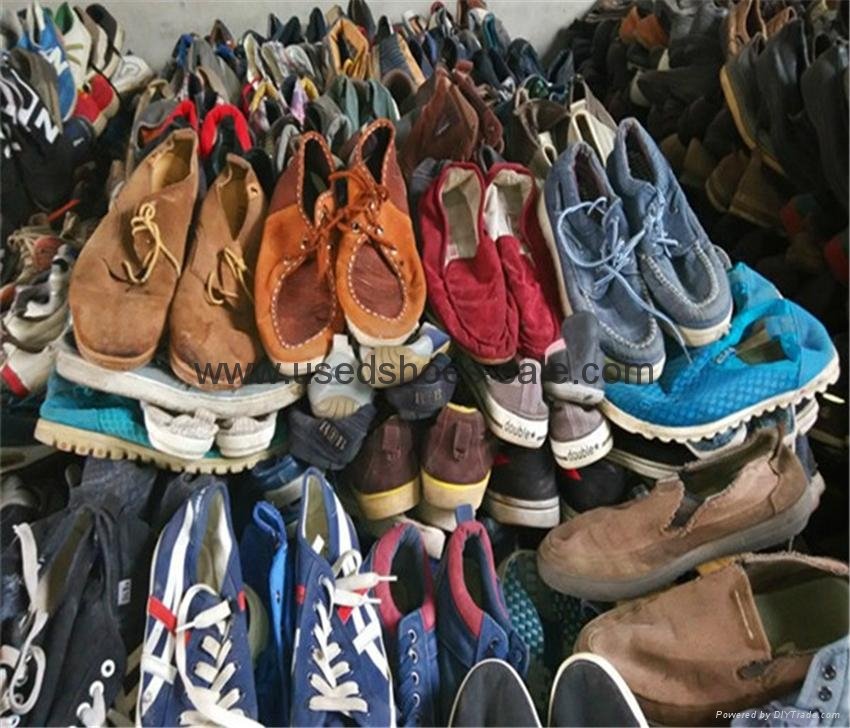 wholesale cheap used shoes for Africa hand  4