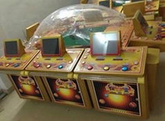 policy series Red Yellow Blue Real Ball Game Machine