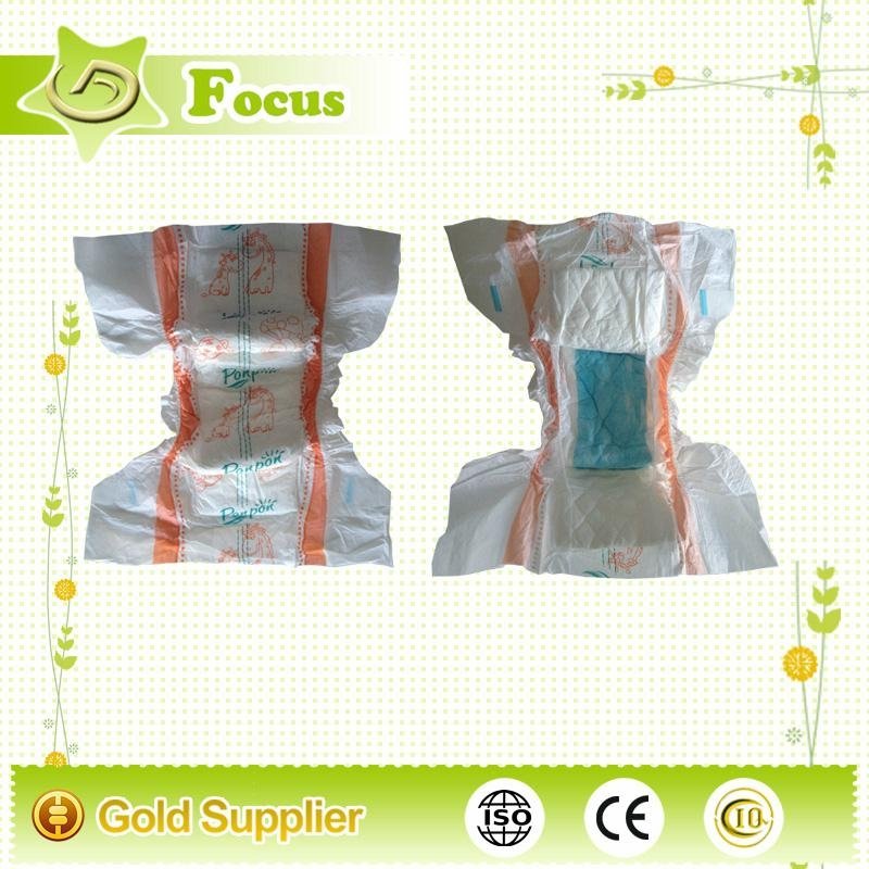 quick absorption and dry high quality disposable sleepy baby diaper 2