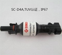 MC4连接器  TUV认证 IP67 D4A