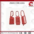 Nylon Auto Parts Flexible Lockout Hasp Manufacturer From China 4