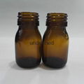 1oz/2oz medicine amber /brown syrup glass bottle 4