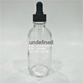 120ml blue round boston essential oil dropper galss bottle 2