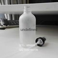 120ml60ml30ml frosted white round boston glass bottle 3