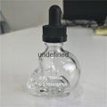 skull glass bottle smocking oil glass