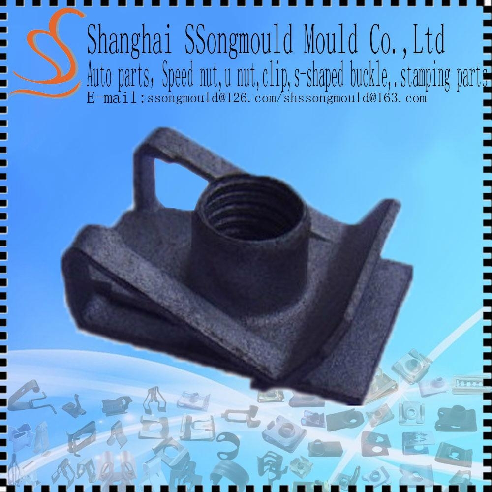 LUGS565763 Ssongmould zincplated steel Flat Type Speed Nut (China