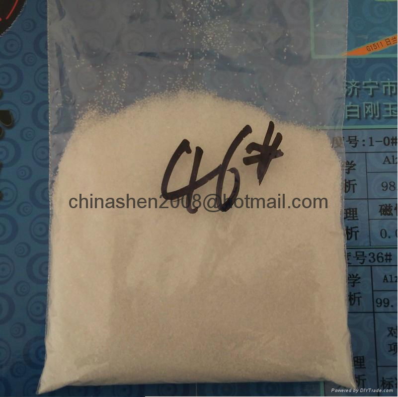 white aluminium oxide  WA 2