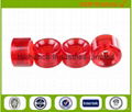 70x45mm transparent high quality long board wheels 1