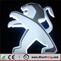  Long Life Vacuum Forming Acrylic LED advertising car logo sign 1