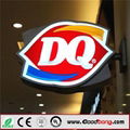 Chain Store Front Sign LED Acrylic ABS