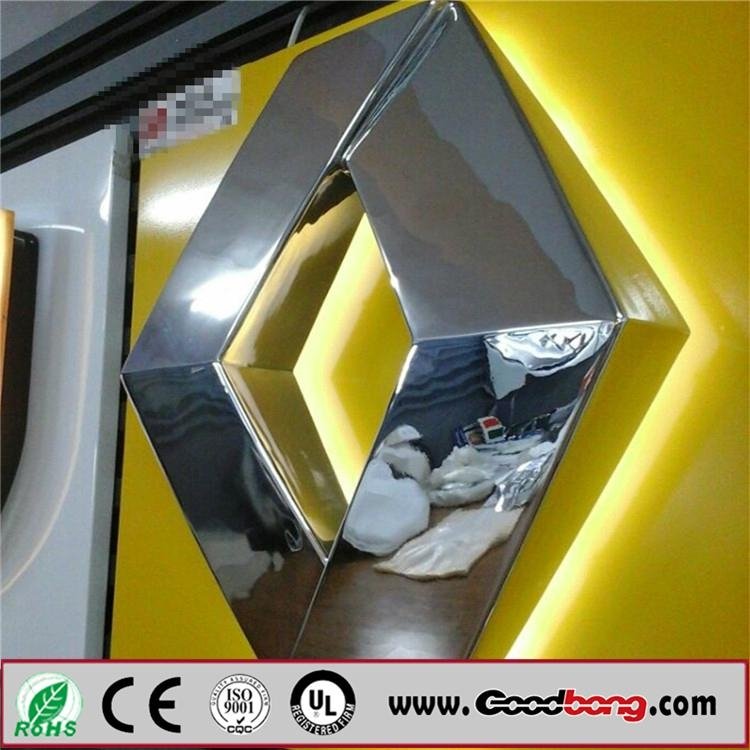 Advertising Vacuum Forming Acrylic LED Lighted Car Signboard 2