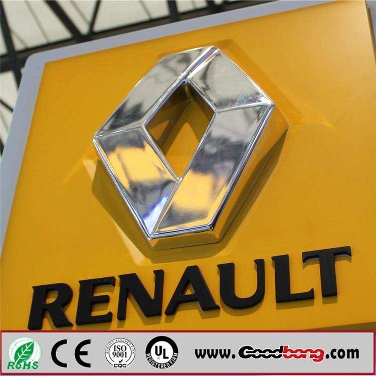 Advertising Vacuum Forming Acrylic LED Lighted Car Signboard 4