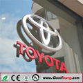 Waterproof Acrylic 3D LED Lighted Auto Logo Sign