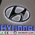 New Frontlit and Backlit Vacuum Forming LED Car Brands Logo 2