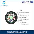 High quality Stranded loose tube armored direct buried fiber optic cable 4